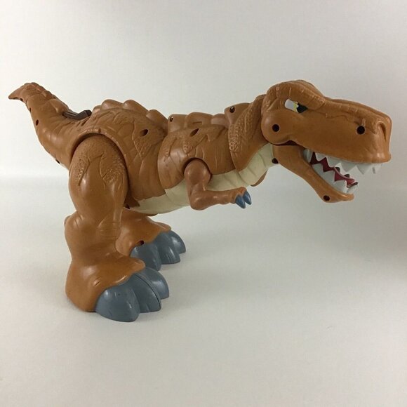 Imaginext Mega T-Rex Dinosaur Action Figure Motorized Sound Effects 2011 Mattel - Picture 3 of 7